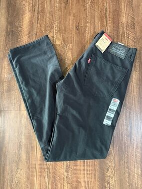 Levi's Men's 505 Straight Black Jeans New Size 32 X 34